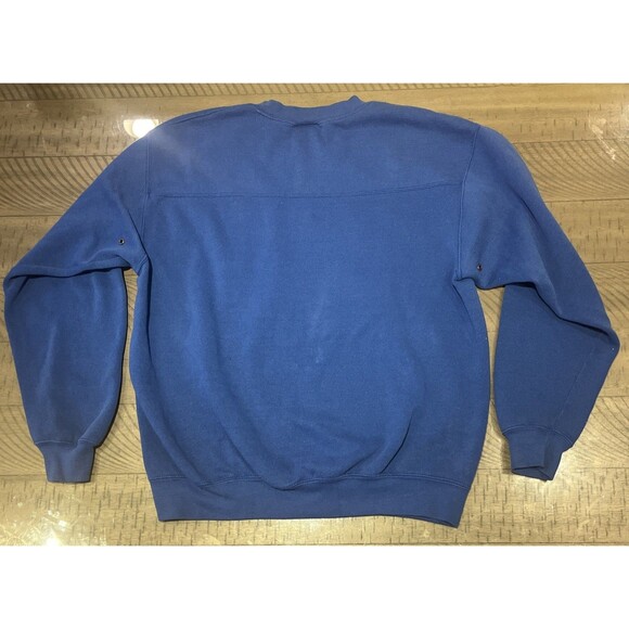 Vintage NFL Seattle Seahawks Sweatshirt blue embroidered Lee - Picture 8 of 9